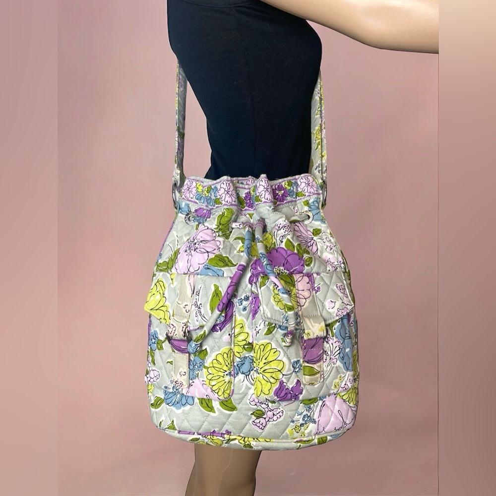 Vera Bradley Daisy Hipster Crossbody Tote Excellent Condition - Picture 4 of 16